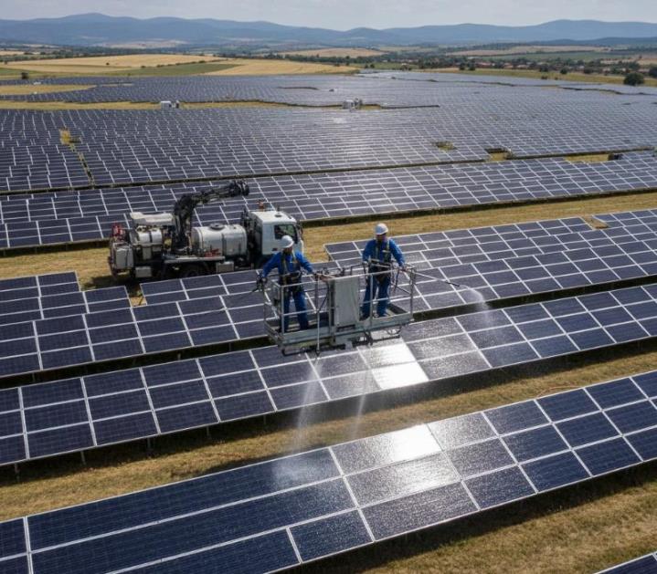 Solar Enerji Sistemleri Panel Yıkama Hizmetleri 